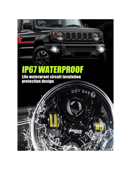 Luces Antiniebla LED HENGTUAOTO para Ford F150 2006-2014