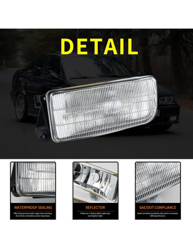 Luces Antiniebla TUZILLA para BMW M3/E36 1992-1999 H1