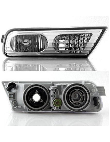Luz de Niebla AKKON para Acura MDX 2007-2009 - Par Cromado