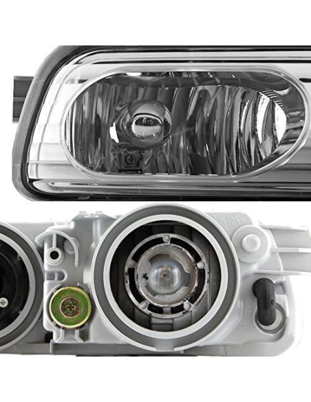 Luz de Niebla AKKON para Acura MDX 2007-2009 - Par Cromado