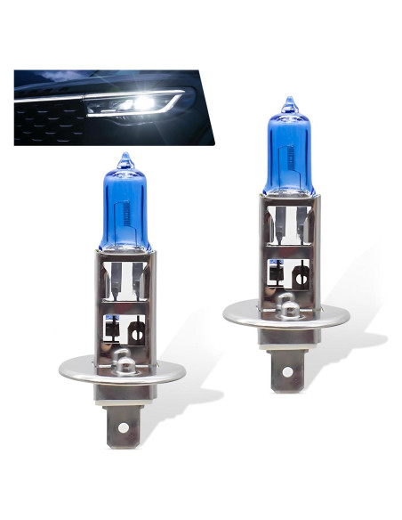 Pack 2 Bombillas Halógenas Flygun H1 100W Luz Niebla Auto