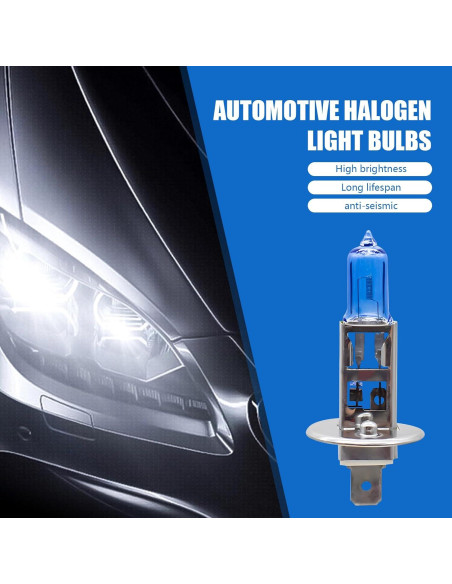 Pack 2 Bombillas Halógenas Flygun H1 100W Luz Niebla Auto