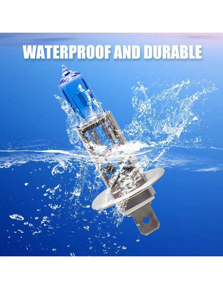 Pack 2 Bombillas Halógenas Flygun H1 100W Luz Niebla Auto