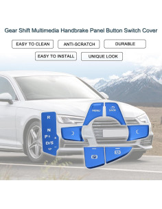Cubierta Botón Freno Mano Audi A4 B9 A5 2017-2019 TUCKBOLD 2