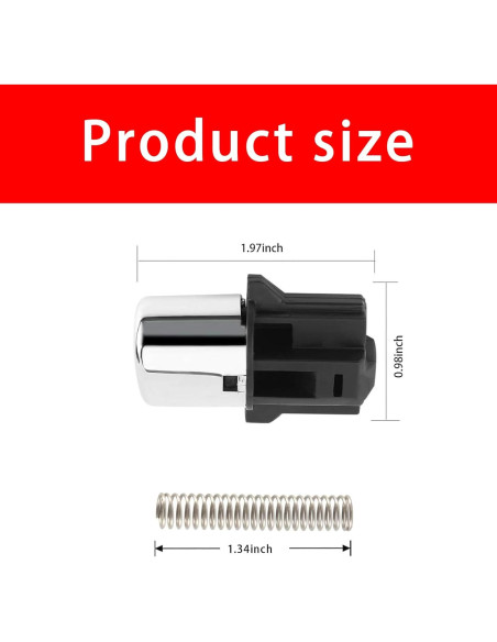 Botón de Palanca de Cambios Flygun para Honda Accord 2003-2007