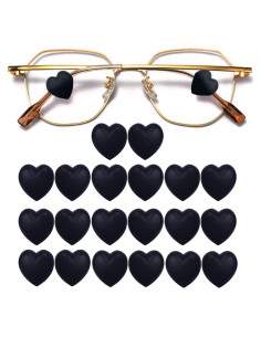 Ganchos de Silicona KECHIO en Forma de Corazón para Gafas