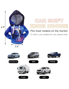 Cubierta de palanca de cambios Ohleats Espacial - Tela Antitranspirante 2