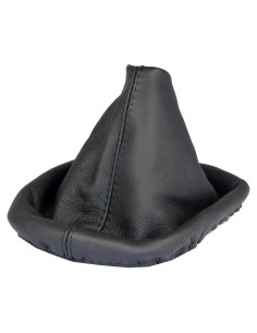 Funda de Palanca de Cambios L & P de Cuero Negro para BMW