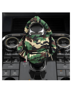 Cubierta de Capucha para Perilla de Cambio Yourkar Camuflaje