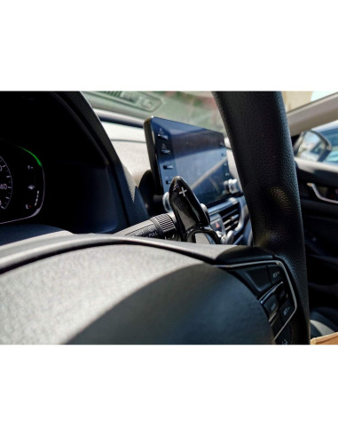 Extensiones de Palanca de Cambios iJDMTOY Fibra de Carbono Negro