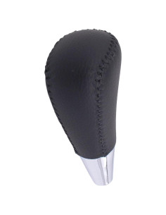 Perilla de Cambio de Transmisión Automática NewYall Cuero Negro