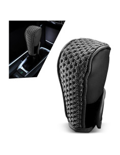 Cubierta de Perilla de Cambio de Marchas Nowkont 6.99x11.99cm Negro