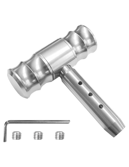 Palanca de Cambio de Marchas BDZMC Aluminio Plata Universal