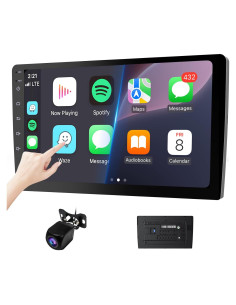 Estéreo de Coche Doble Din Haudio 10.1" Bluetooth GPS 2+64GB