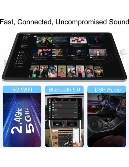 Radio Estéreo 13.1" ASURE para Chevy Silverado y GMC Sierra 1500