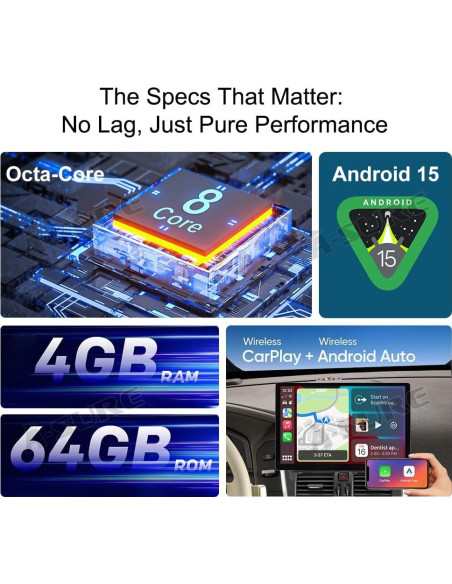 Radio Estéreo 13.1" ASURE para Chevy Silverado y GMC Sierra 1500