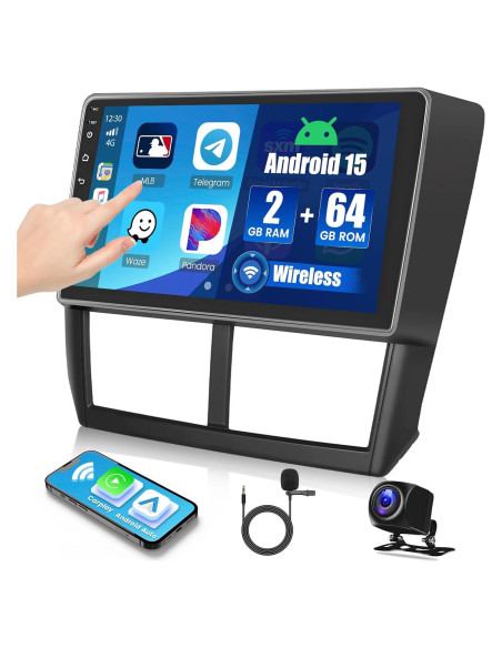 Estéreo Android 15 Hikity 2+64G para Subaru Forester 2008-2012