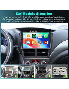 Estéreo Android 15 Hikity 2+64G para Subaru Forester 2008-2012 2