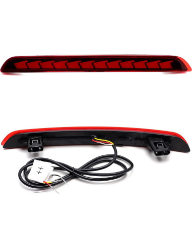 Luces LED Reflectoras Traseras iJDMTOY para Honda Civic 2022+