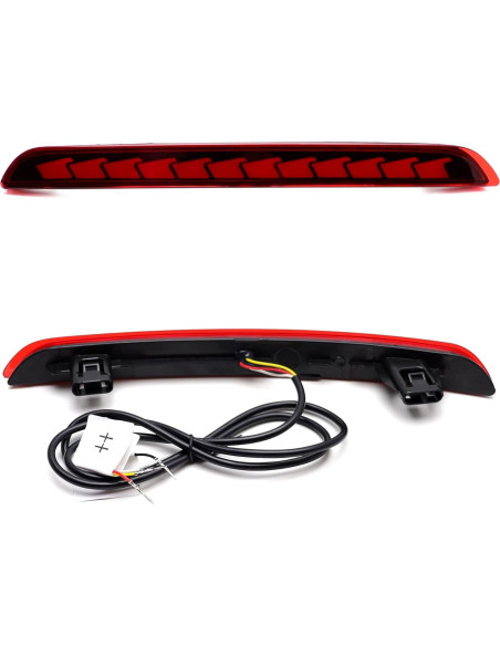 Luces LED Reflectoras Traseras iJDMTOY para Honda Civic 2022+