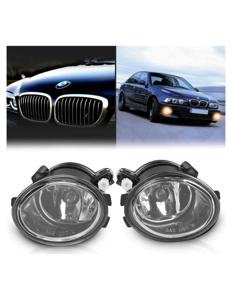Lámparas Antiniebla TangMiGe para BMW 2000-2006, 1 Par, 55W