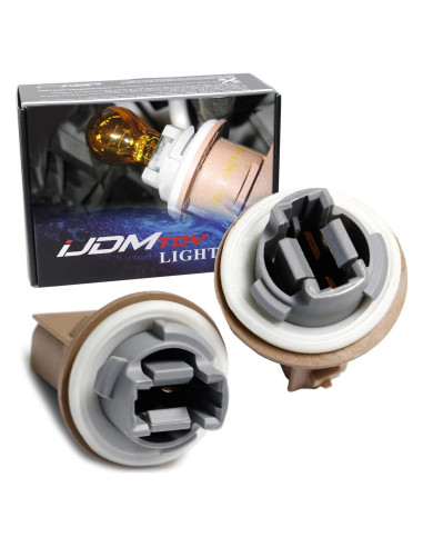 Base de Socket de Bombilla iJDMTOY 3-Pin para Ford y Lincoln