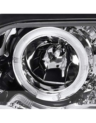 Faros Proyector Cromados Spec-D Tuning LHP-E46994-TM BMW E46