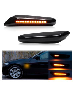 Luces de Marcador Lateral LED Secuencial FetonAuto BMW E60 E90 E92 E93