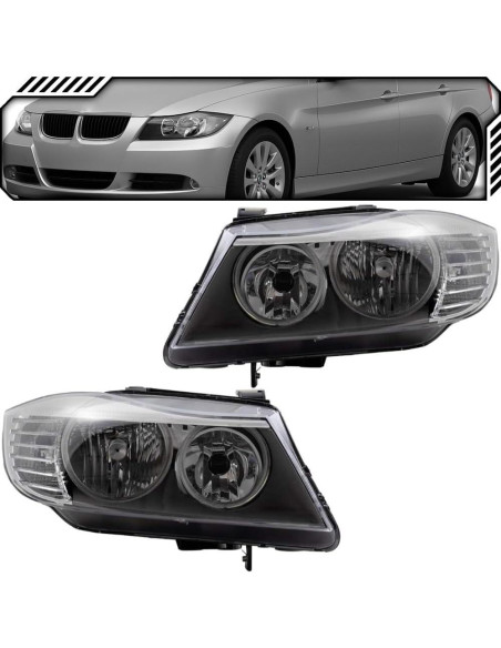 Faros Halógenos EPIC LIGHTING para BMW 09-11 323i 328i 335i M3