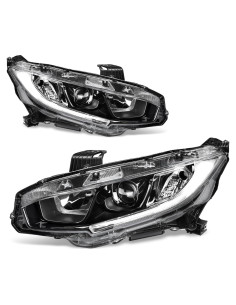 Faros Proyector LED DRL AUTOSAVER88 para Civic 2016-2021