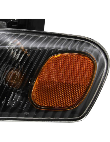 Faros de Cristal Estilo Factory Instyleparts para Toyota Corolla 1998-2000