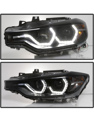 Faros Delanteros LED 3D ACANII para BMW F30 2012-2015