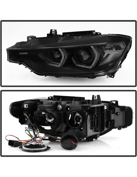 Faros Delanteros LED 3D ACANII para BMW F30 2012-2015