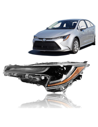 Faro LED Izquierdo para Toyota Corolla L/LE 2020-2022