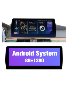 Estéreo Android 12.3" Pioowirk para BMW E90 E91 E92 E93 2009-2012
