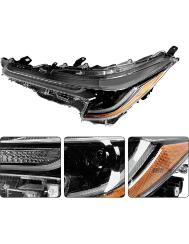 Faro LED Izquierdo para Toyota Corolla L/LE 2020-2022