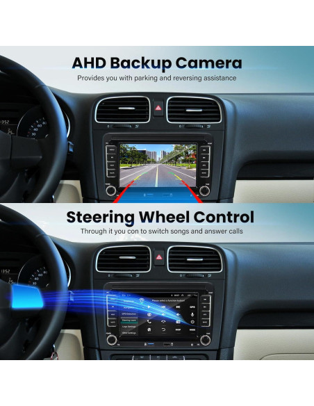 Estéreo de Coche Android 14 YCBB 7" 4GB/64GB CarPlay/Android Auto