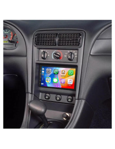 Estéreo Doble Din Android 13 Aublinto para Ford Mustang 01-04