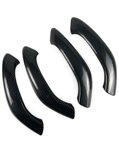 Manija de puerta interior BMW X1 F48 X2 F39 2016-2023 Carbono