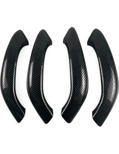 Manija de puerta interior BMW X1 F48 X2 F39 2016-2023 Carbono