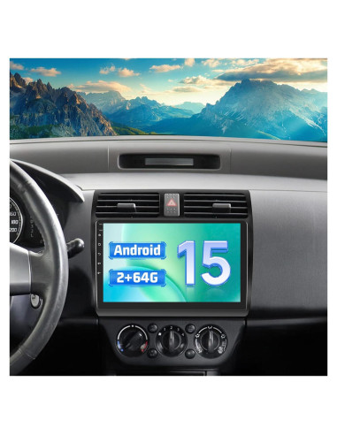 Radio Estéreo Roinvou para Suzuki Swift 2005-2010 con Carplay