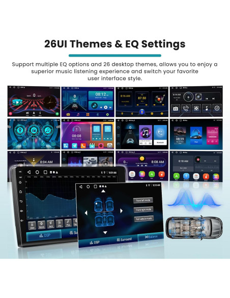 Radio Estéreo Roinvou para Suzuki Swift 2005-2010 con Carplay