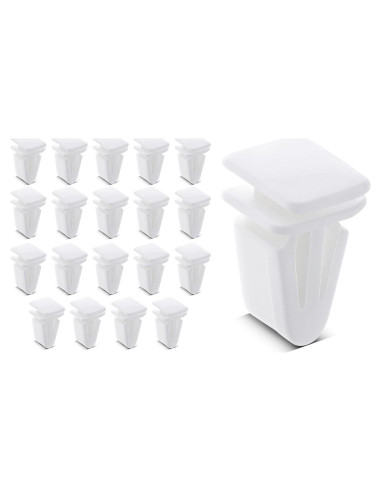 20 Piezas Sujetadores de Panel de Puerta Honda Prelude 10 mm