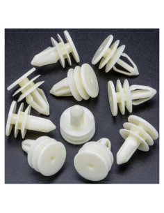 10 Sujetadores Clips de Panel de Puerta Rexka para GM y Ford