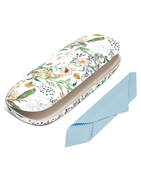Estuche Duro para Gafas - Unisex - Flores Coloridas Estuche Duro para Gafas - Unisex - Flores Coloridas