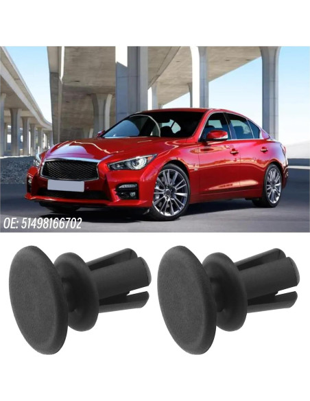 20 Clips de Recorte de Plástico para BMW E36 E39 E46 - El Señor de las Herramientas