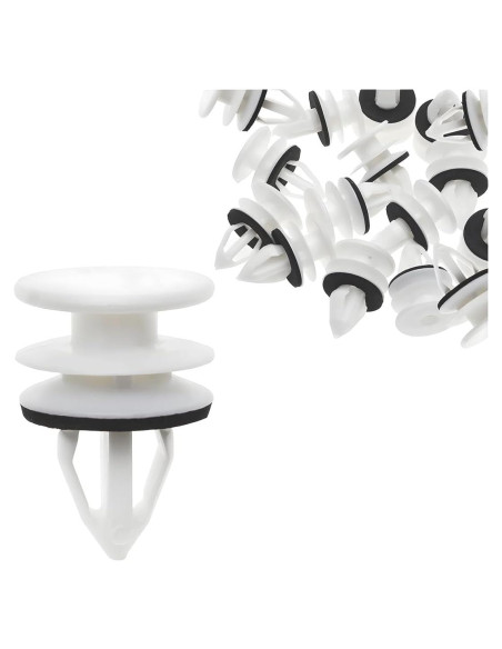 30 Clips de Retención de Panel de Recorte de Puerta TNAIYH