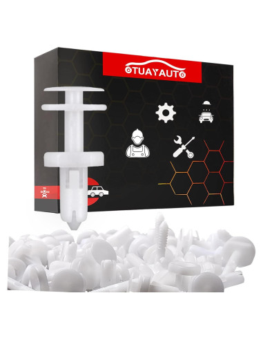 OTUAYAUTO 50 Clips de Retención de Panel de Puerta para Autos