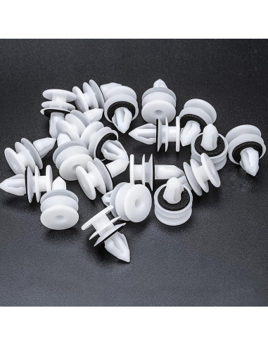 30 Clips de Retención de Panel de Recorte de Puerta TNAIYH