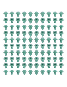 100 Sujetadores de Panel de Puerta Interior ApplianPar Nylon